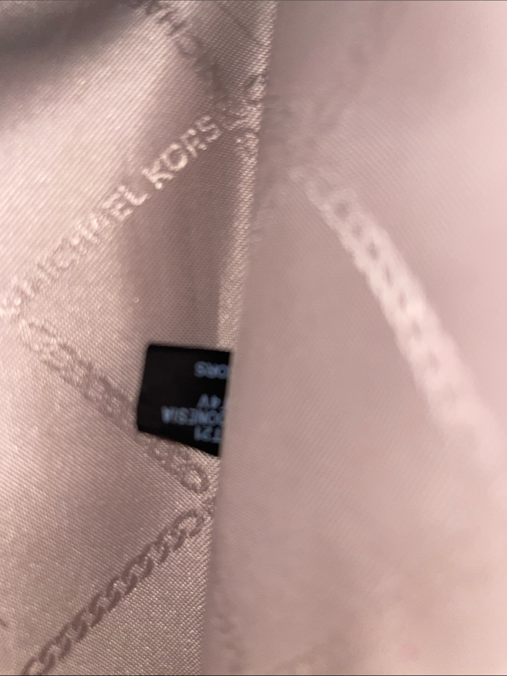 Michael Kors Pink and Brown Signature Tote - Picture 5 of 5